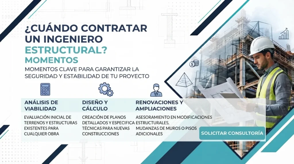 cuándo contratar un ingeniero estructural