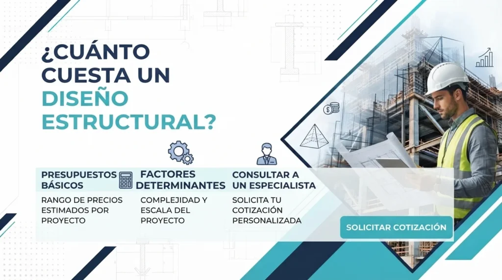 Cuánto cuesta un diseño estructural